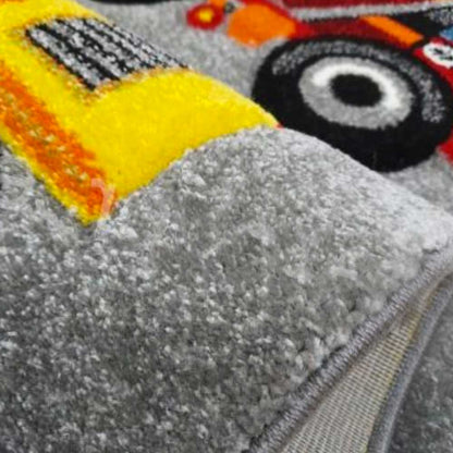 Kinderteppich DIAMOND KIDS "Baustelle"
