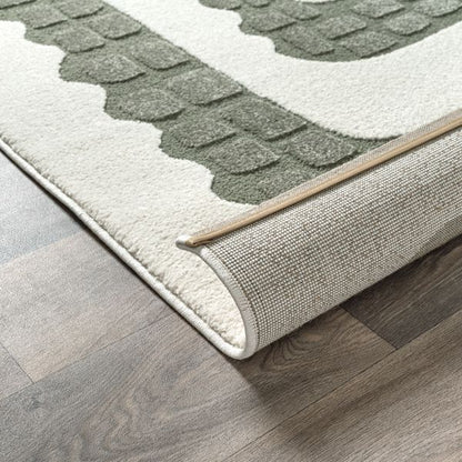 Elio Kinderteppich mit Krokodilmotiv| Cream | Kurzflorteppich