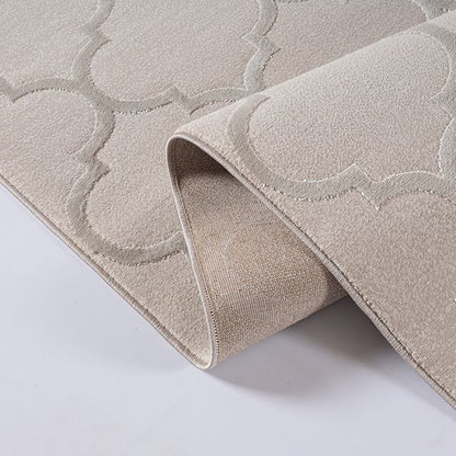 Teppich Studio 28262 760 Beige – Rund