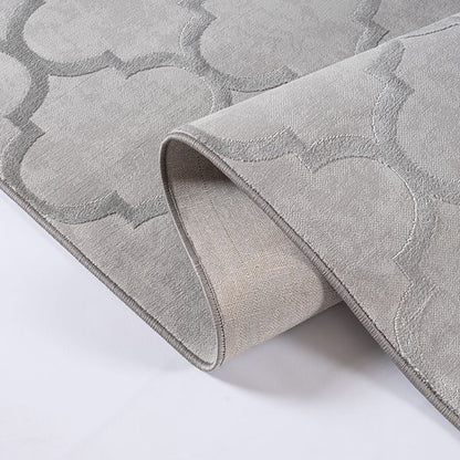 Teppich Studio 28262 95-Grey-Rund