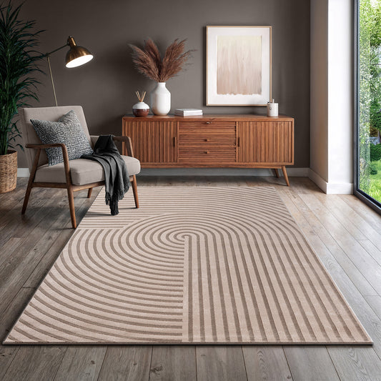 Teppich Studio 28264 281-Dark Beige