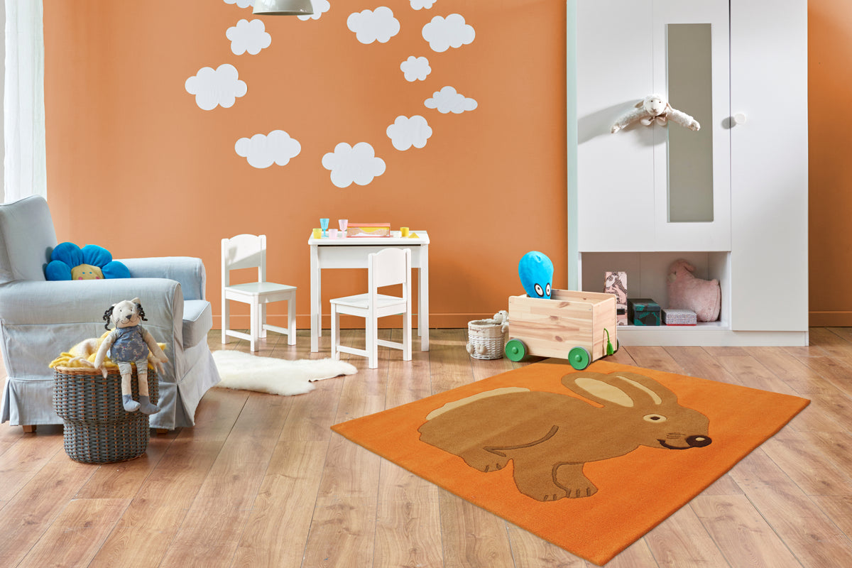Joy 295 Orange 130cm x 130cm ECKIG