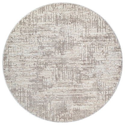 Harmony | Beige | Kurzflorteppich | rund