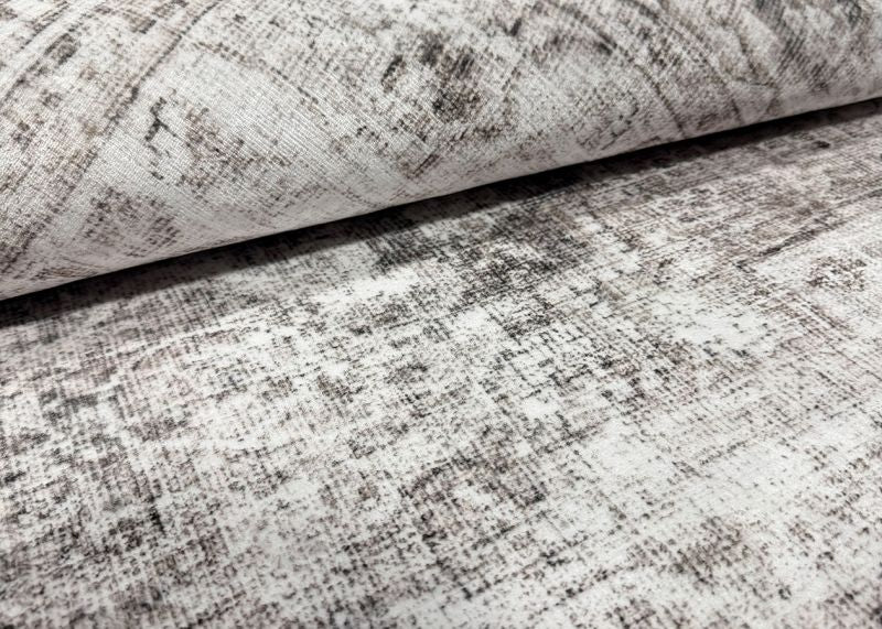 Aria Light Beige – Klassischer Vintage Teppich, waschbar