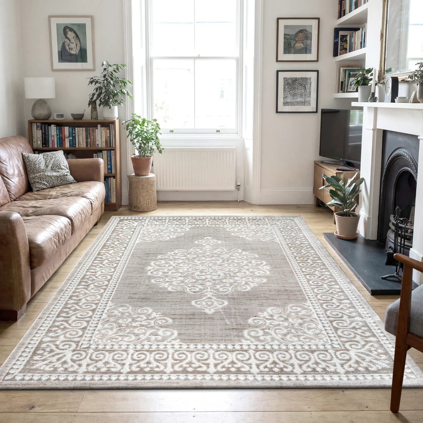 Sanat Harmony | Beige | Kurzflorteppich