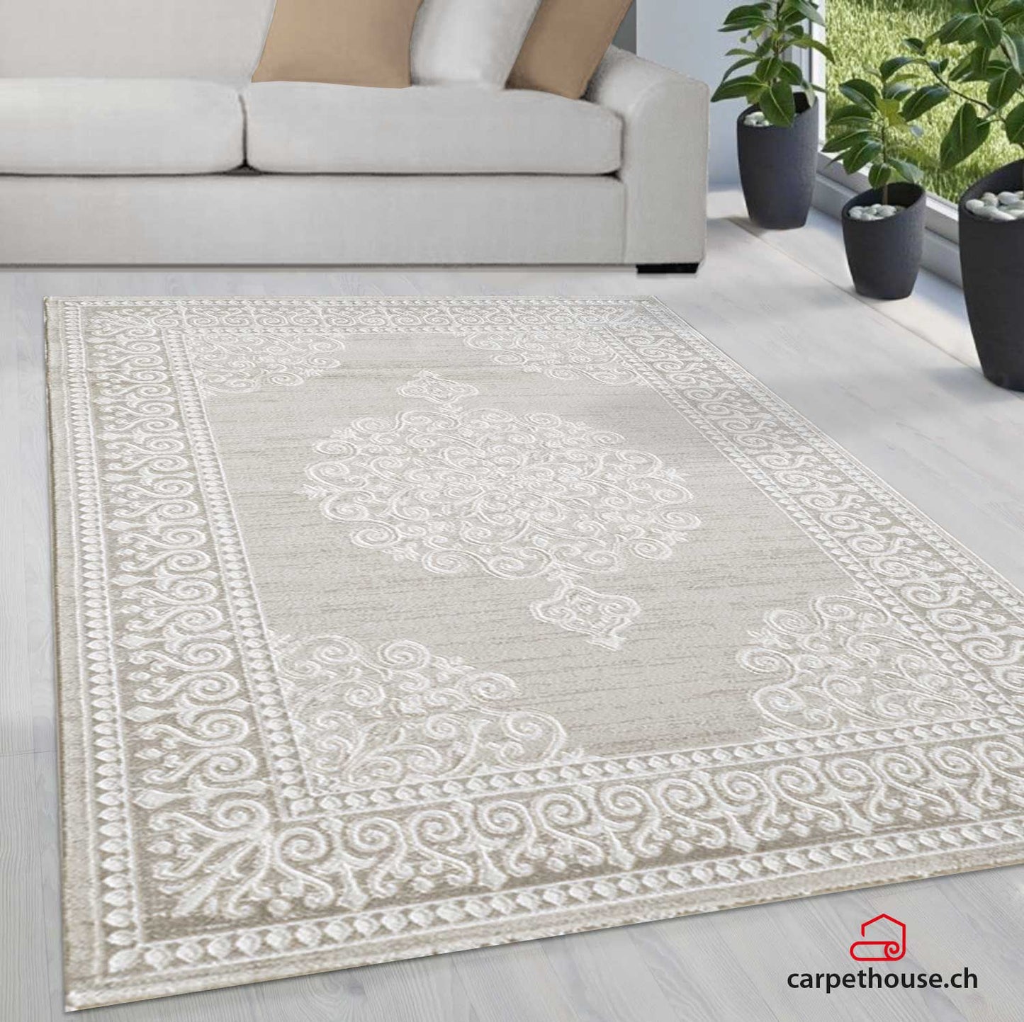 Harmony | Beige | Kurzflorteppich