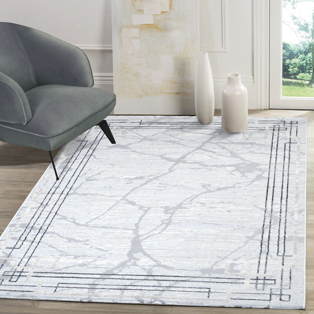 Sanat Harmony | Light Grey |  Kurzflorteppich