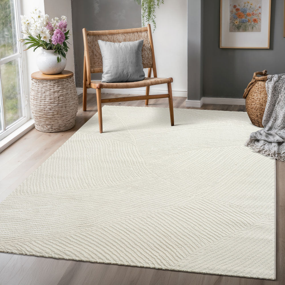 Teppich Hera 3402 White