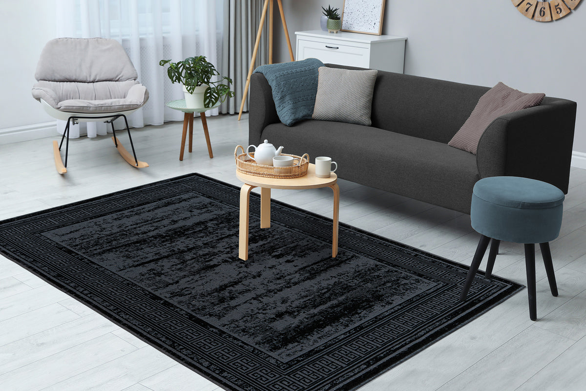 Kalea 325 Schwarz 80 x 150 cm