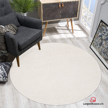 Teppich Hochflor Loft 37 60/61 Cream