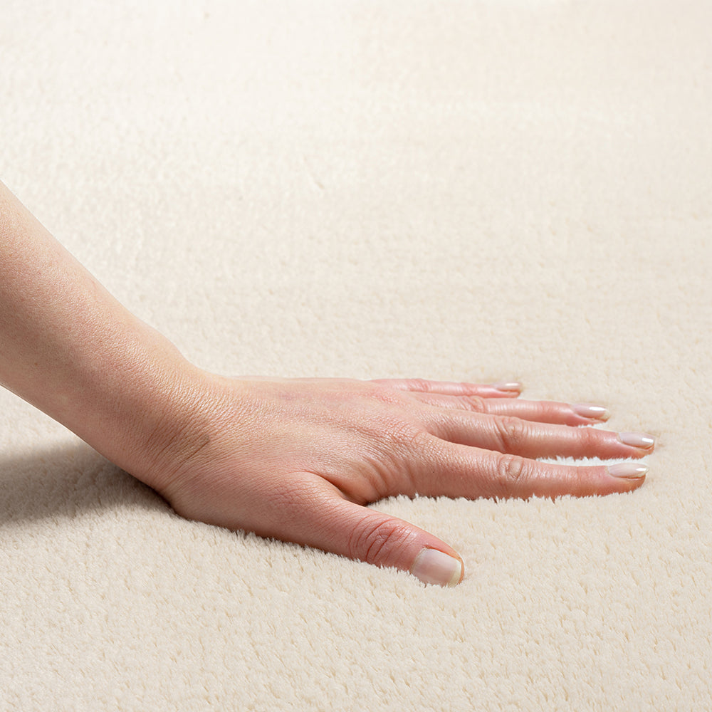 Teppich Hochflor Loft 37 70 Beige