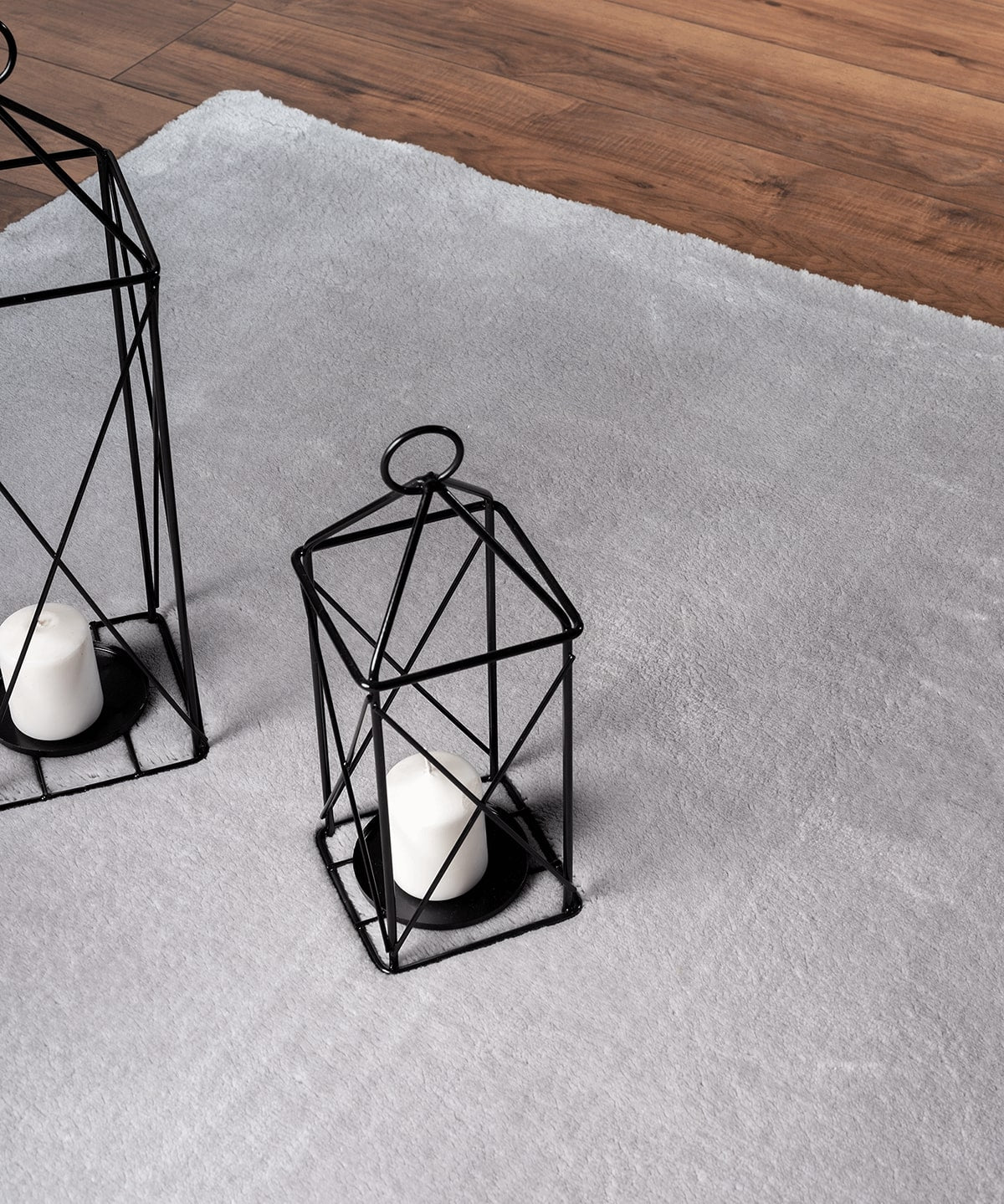 Teppich Hochflor Loft 37 95-Grey