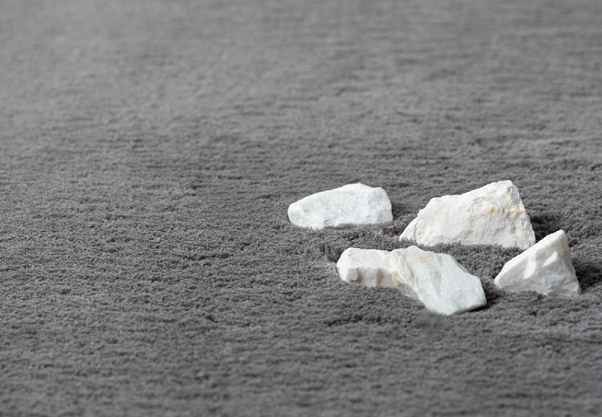 Hochflor Teppich Rund – Loft 37 995 Anthrazit