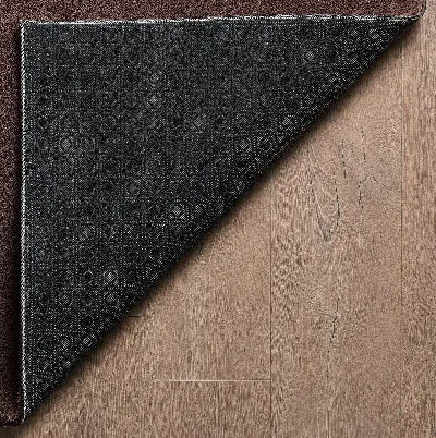 Hochflor Teppich Loft 37 80 Brown – Rund