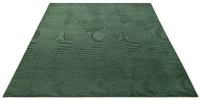 Stilo Moderner Weicher Teppich 390 45-Forest