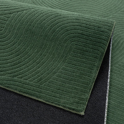 Stilo Moderner Weicher Teppich 390 45-Forest