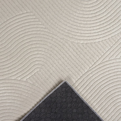 Stilo Moderner Weicher Teppich 390 60-Cream