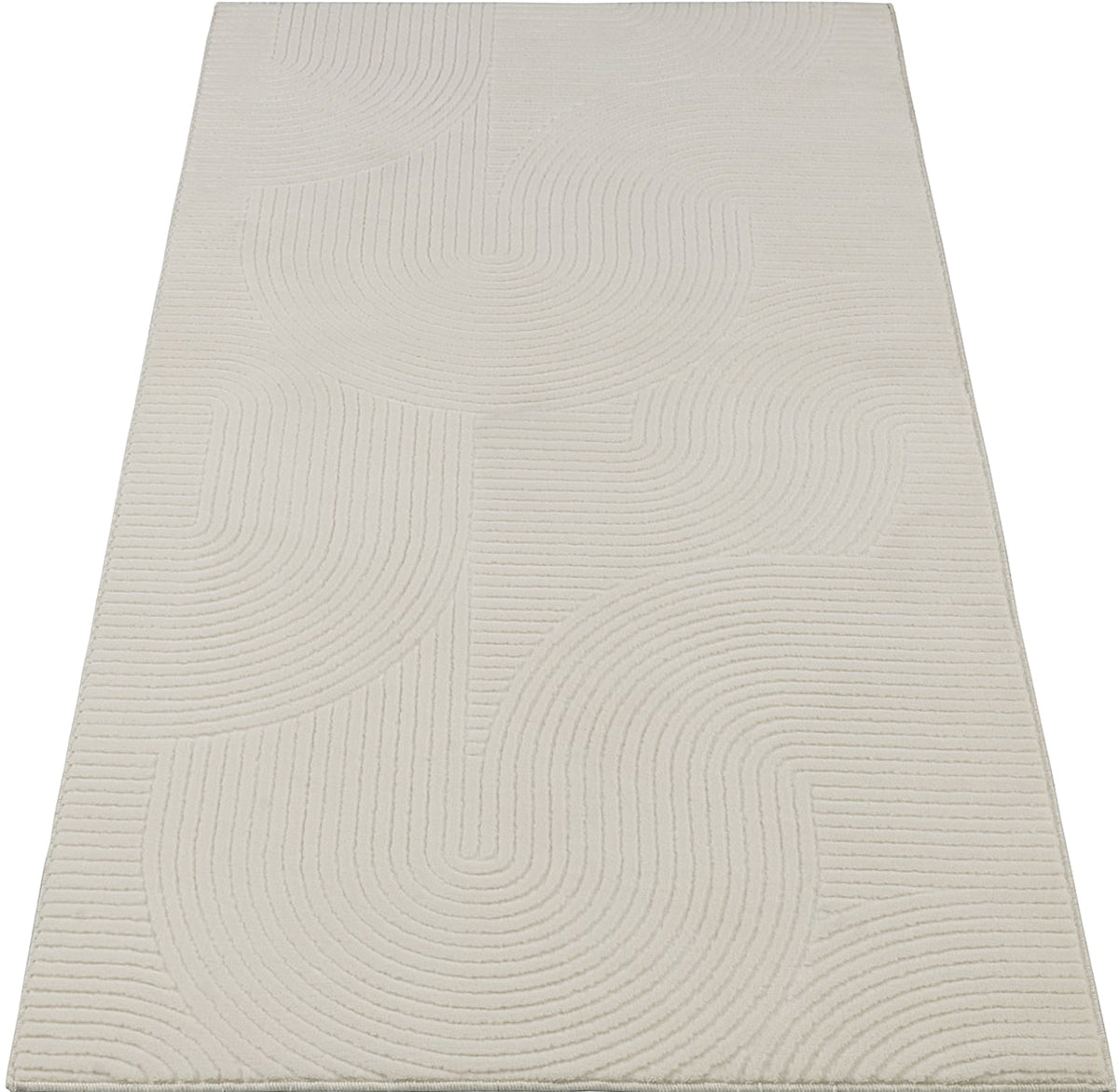 Stilo Moderner Weicher Teppich 390 60-Cream