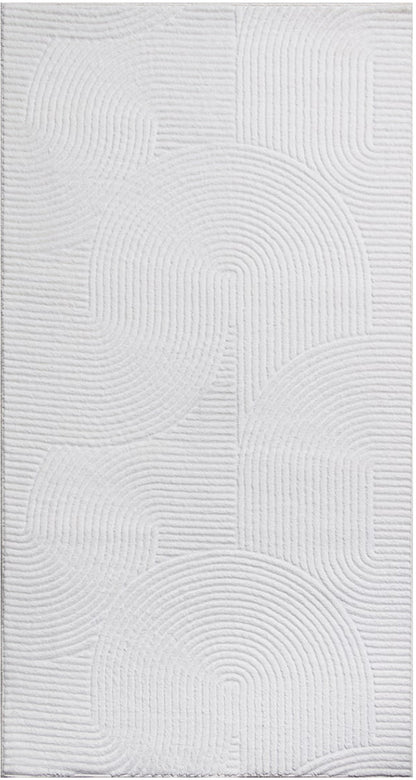 Stilo Moderner Weicher Teppich 390 62-Off White