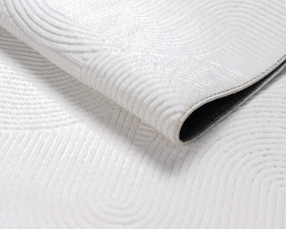 Stilo Moderner Weicher Teppich 390 62-Off White