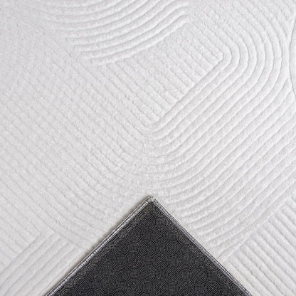Stilo Moderner Weicher Teppich 390 62-Off White