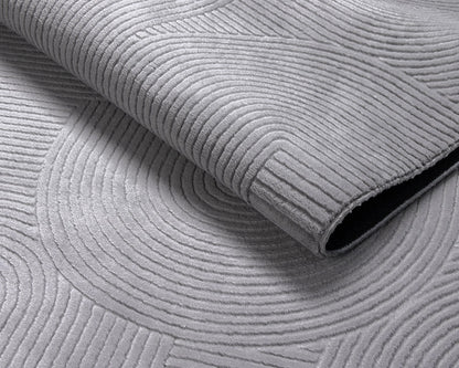 Stilo Moderner Weicher Teppich 390 95-Grey