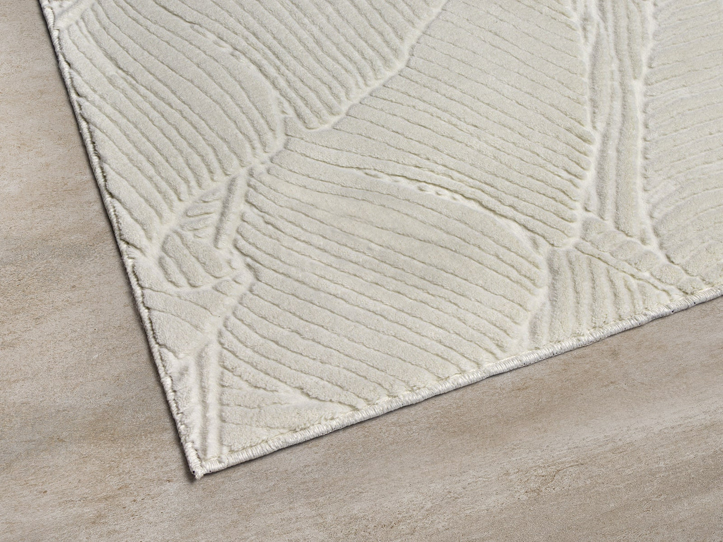 Stilo Moderner Weicher Teppich 391 60-Cream