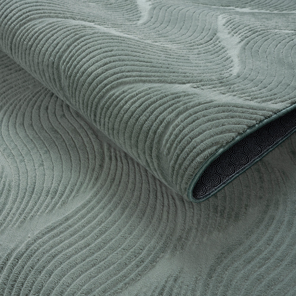 Stilo Moderner Weicher Teppich 392 42-Grün