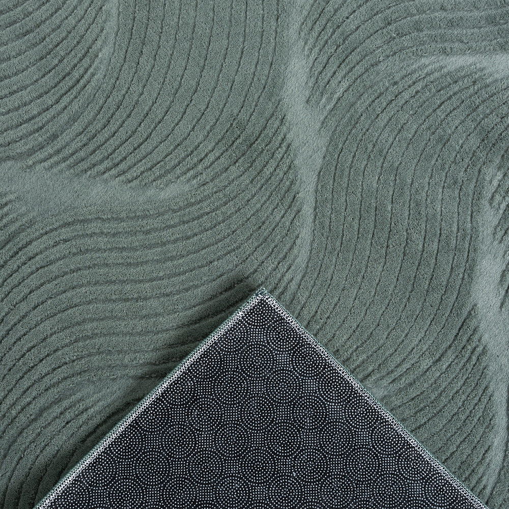 Stilo Moderner Weicher Teppich 392 42-Grün