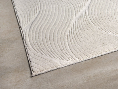 Stilo Moderner Weicher Teppich 392 60-Cream