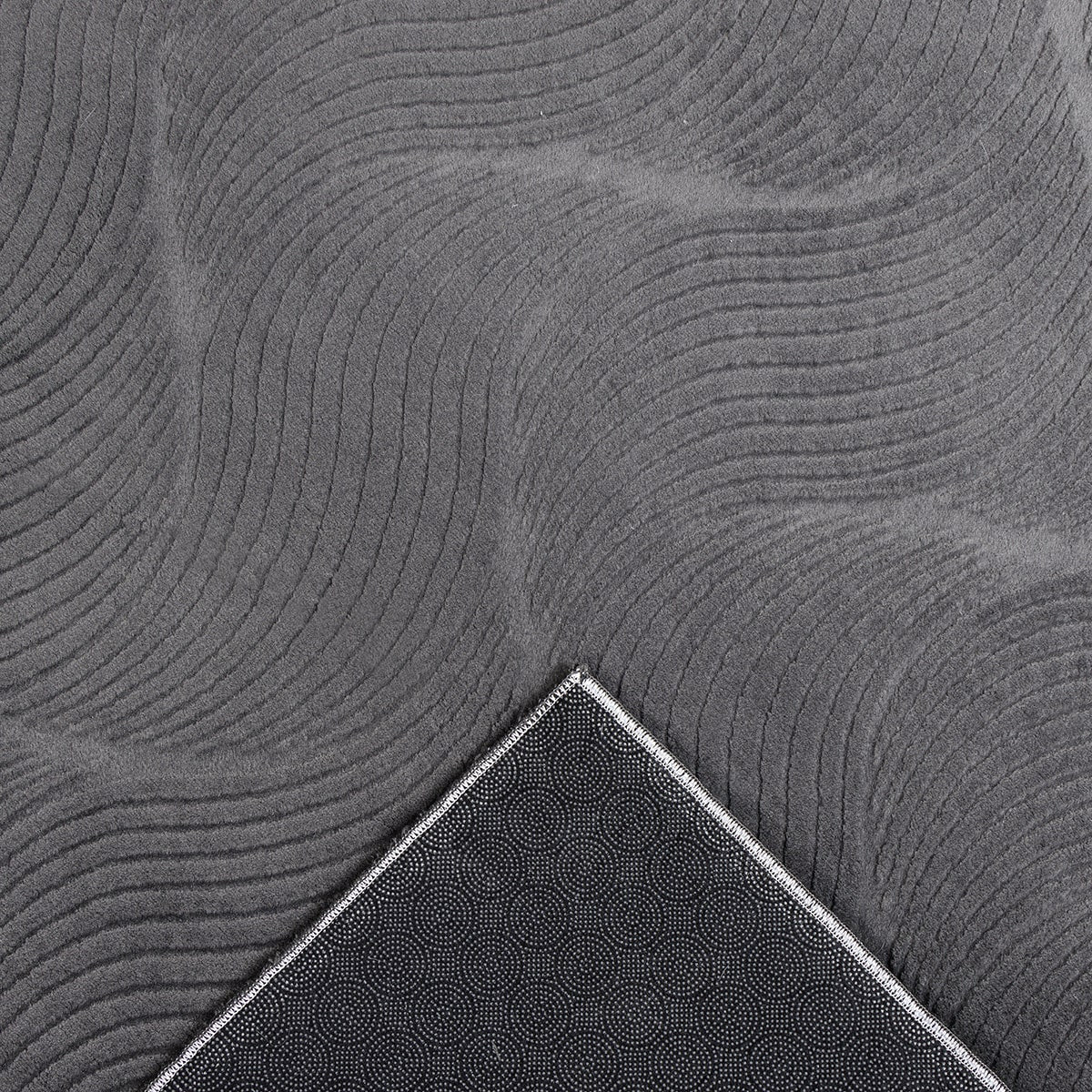 Stilo Moderner Weicher Teppich 392 995-Anthracite