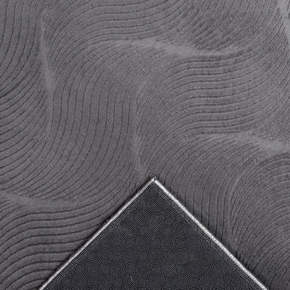 Stilo Moderner Weicher Teppich 392 995-Anthracite