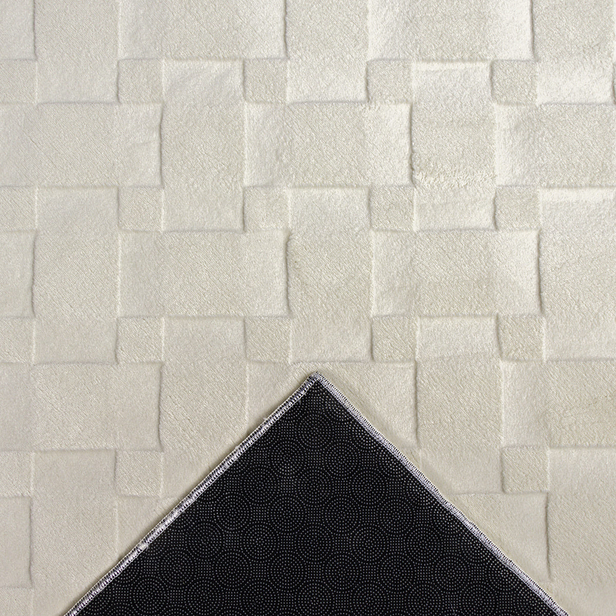 Stilo Moderner Weicher Teppich 393 60-Cream