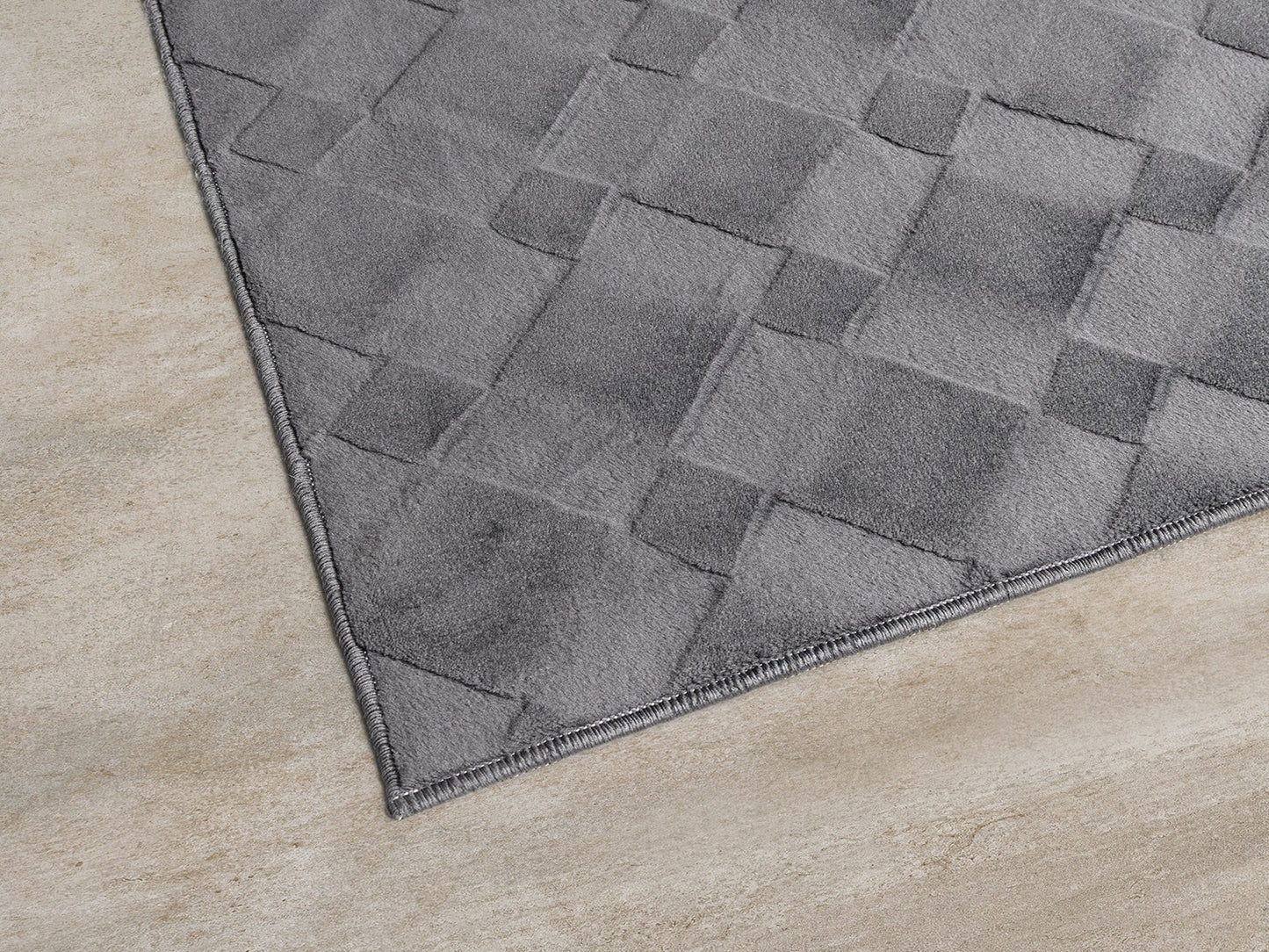 Stilo Moderner Weicher Teppich 393 995-Anthracite