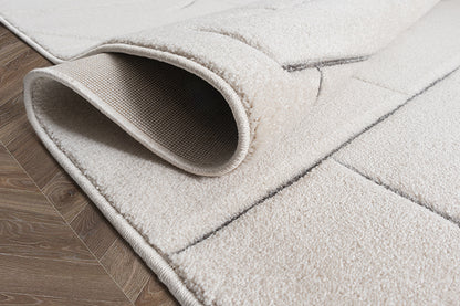 Designer Teppich Diamond Cream 40264-861 Creme