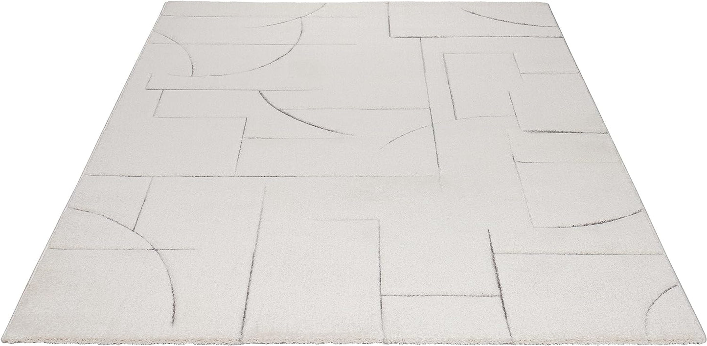 Designer Teppich Diamond Cream 40264-861 Creme