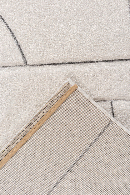 Designer Teppich Diamond Cream 40264-861 Creme
