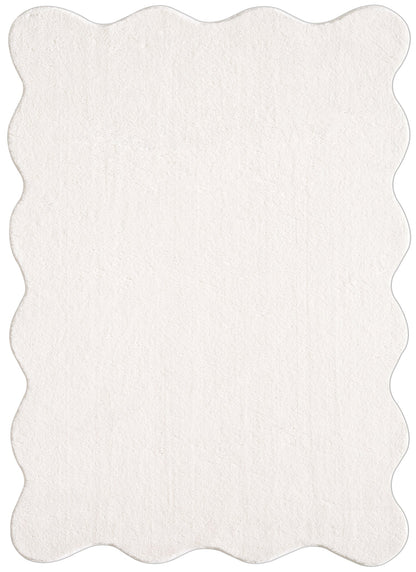 Loft washable Shape | Cream | Hochflorteppich