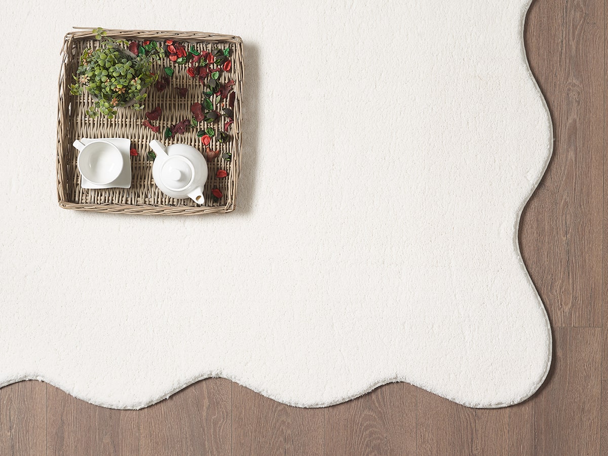 Loft washable Shape | Cream | Hochflorteppich