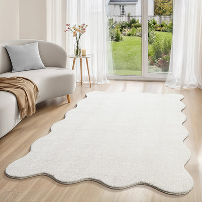 Loft washable Shape | Cream | Hochflorteppich