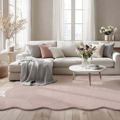 Hochflor Teppich | Loft Shape Blush