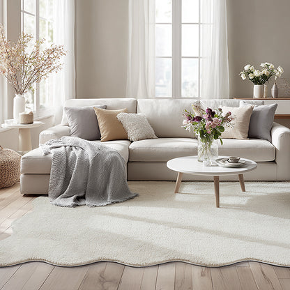 Loft washable Shape | Cream | Hochflorteppich