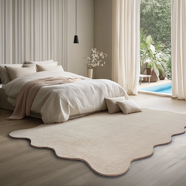 Loft Shape Beige Hochflorteppich
