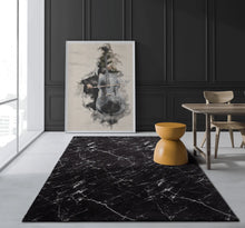 Bild im Galerie-Viewer laden (Teppich Hochflor Loft Edition 36 960-Black-White)