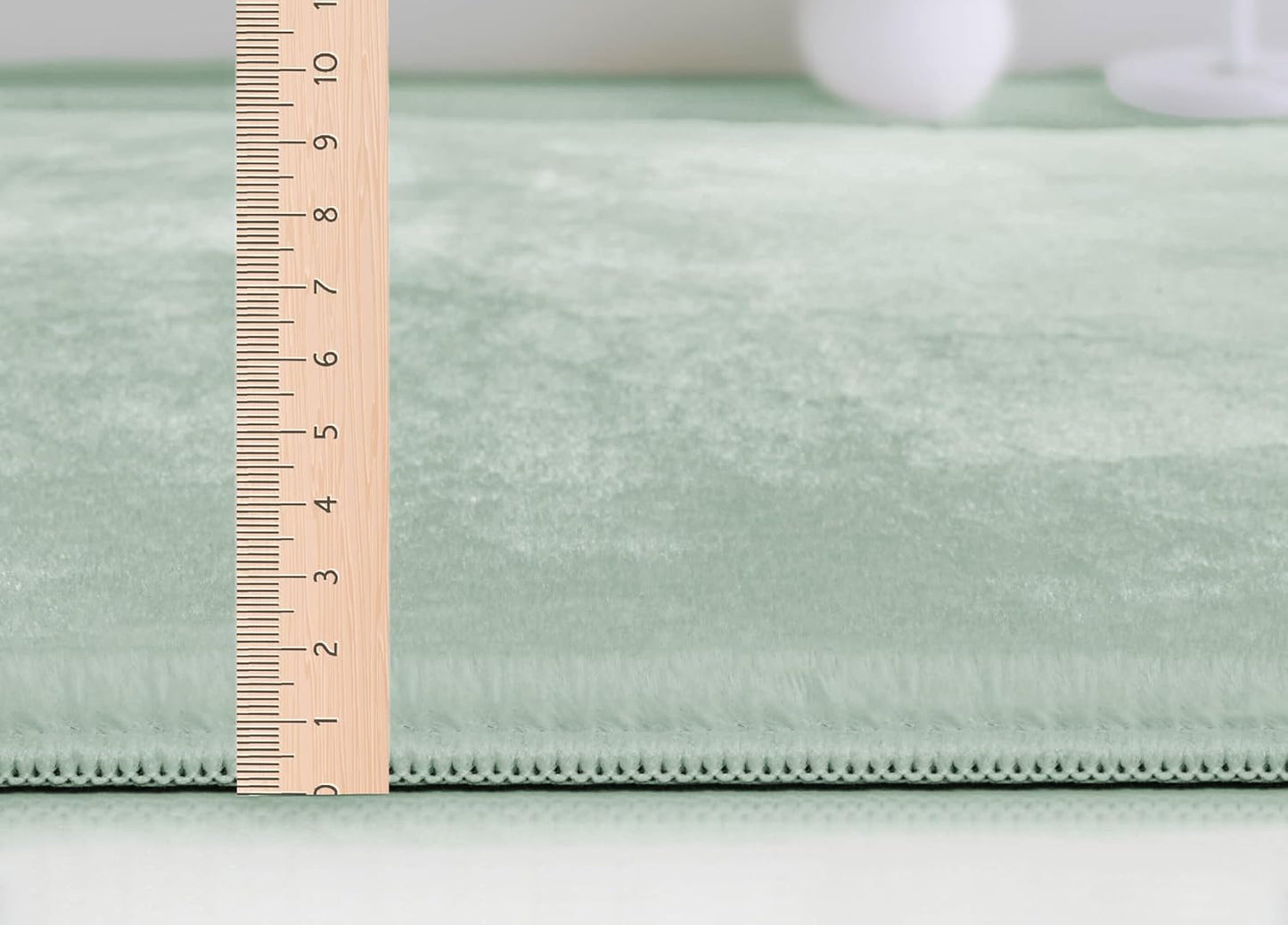 Focus kuschelig warmer Fellteppich 47 40-Green