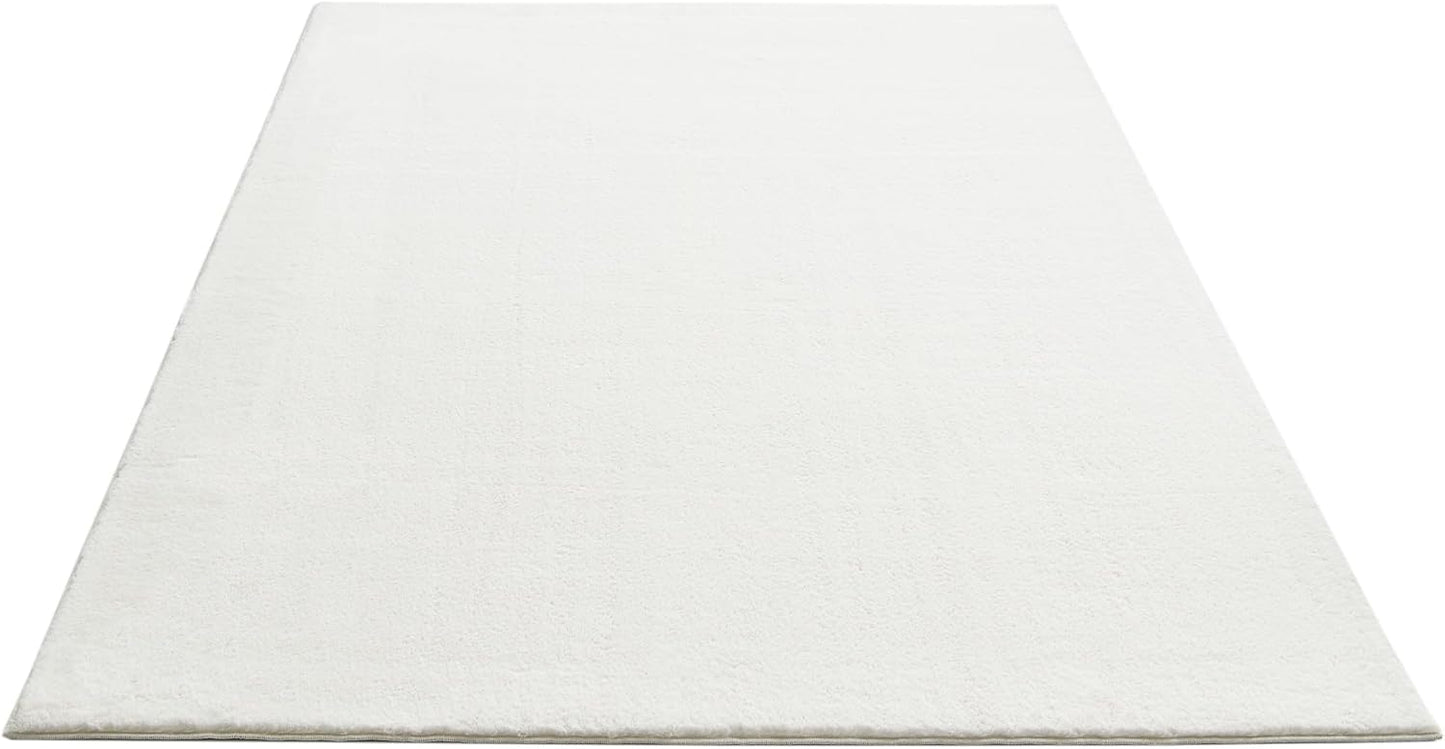 Focus kuschelig warmer Fellteppich 47 65-White