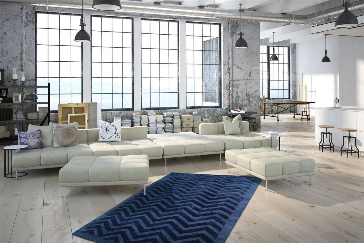 Luxury 410 Marineblau