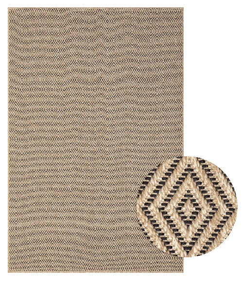 Kenzy  in-/Outdoor Teppich 5000 179-Nature