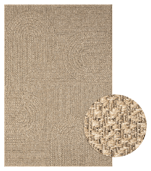 Kenzy  in-/Outdoor Teppich 5006 178-Nature