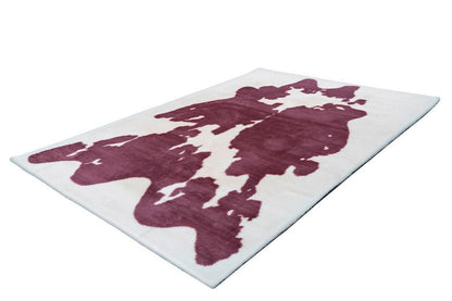 Rabbit Animal 500 Lilac / Weiss – Weicher Hochflorteppich